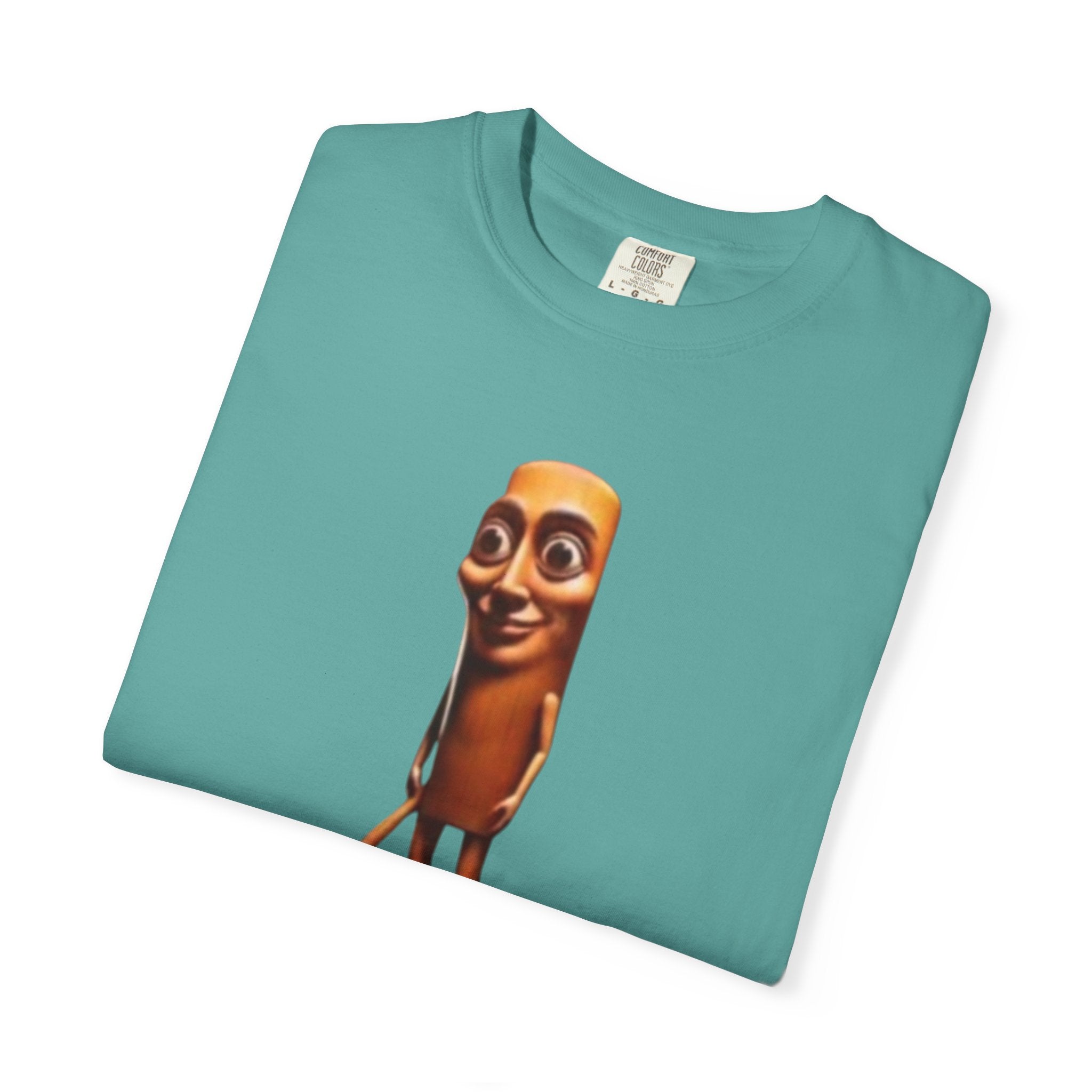 Tripple T Funny Character T-Shirt — Cute Walking Chocolate Bar Graphic Tee