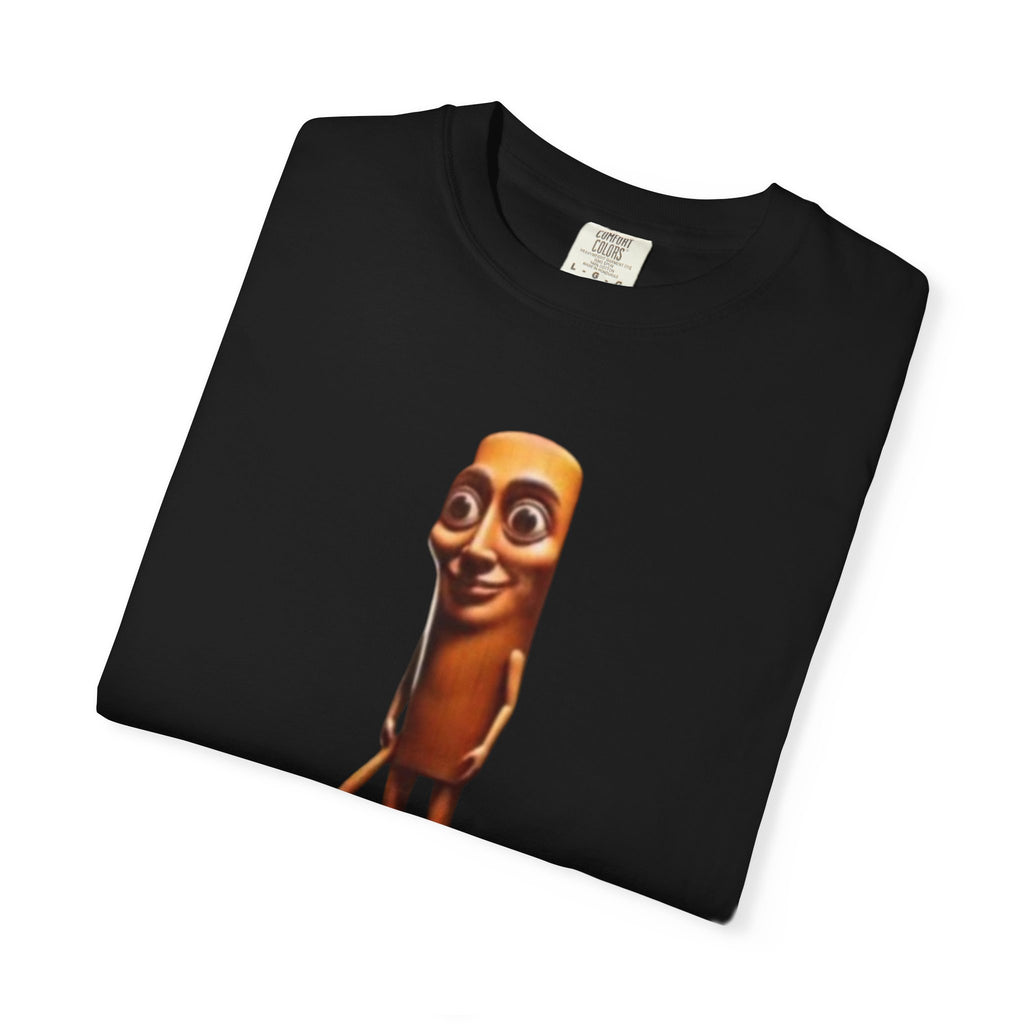 Tripple T Funny Character T-Shirt — Cute Walking Chocolate Bar Graphic Tee