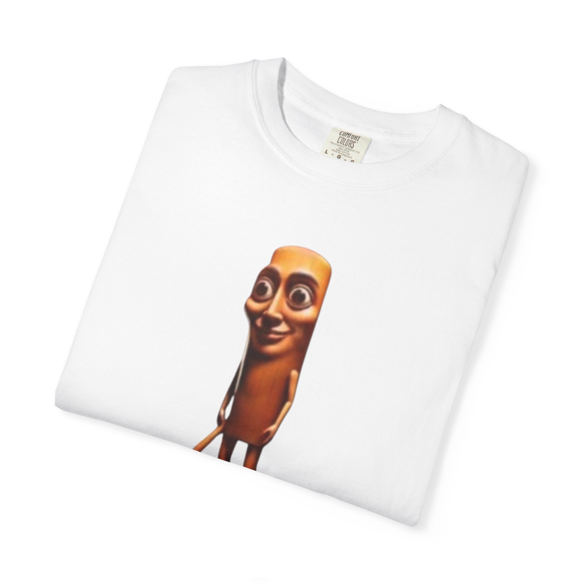 Tripple T Funny Character T-Shirt — Cute Walking Chocolate Bar Graphic Tee