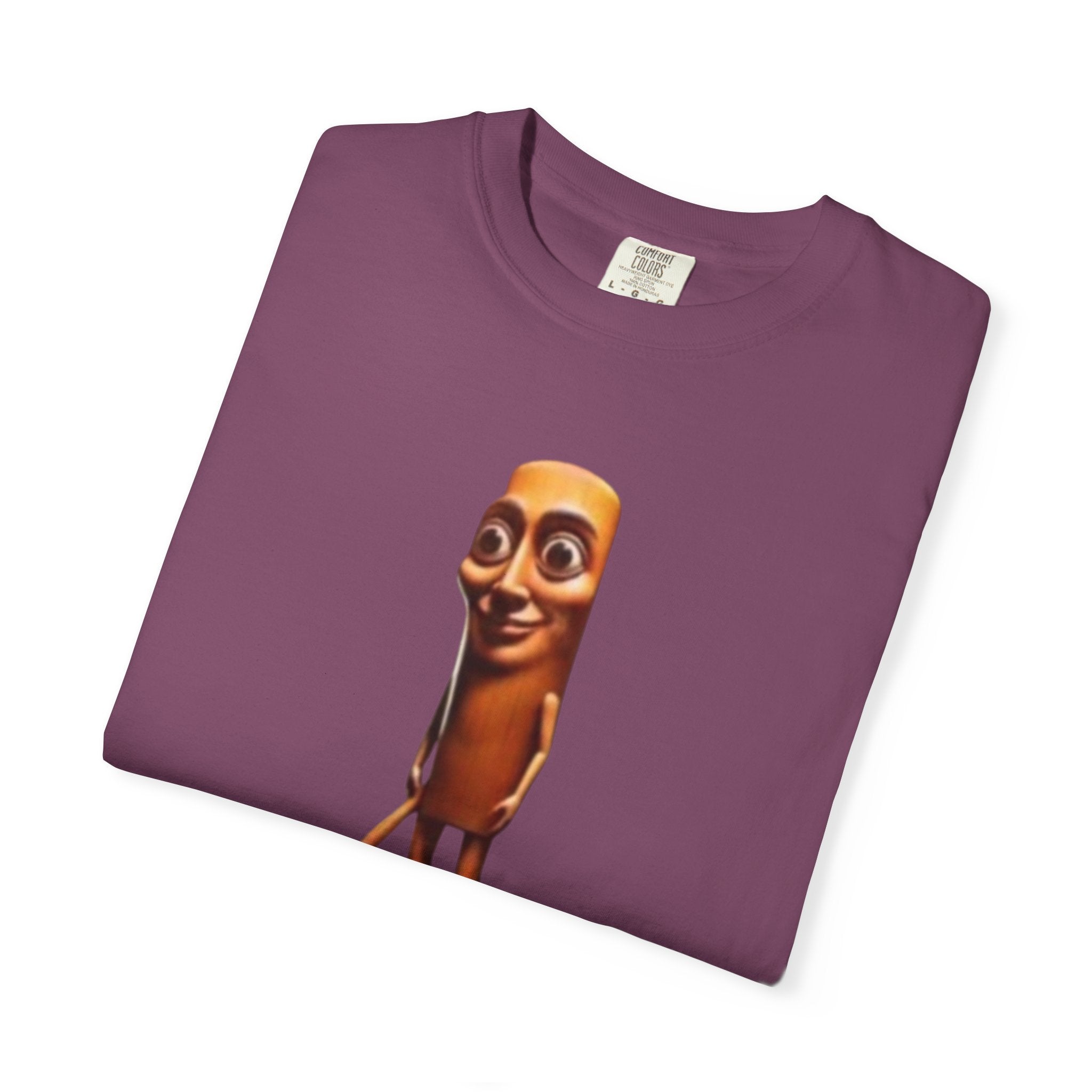 Tripple T Funny Character T-Shirt — Cute Walking Chocolate Bar Graphic Tee