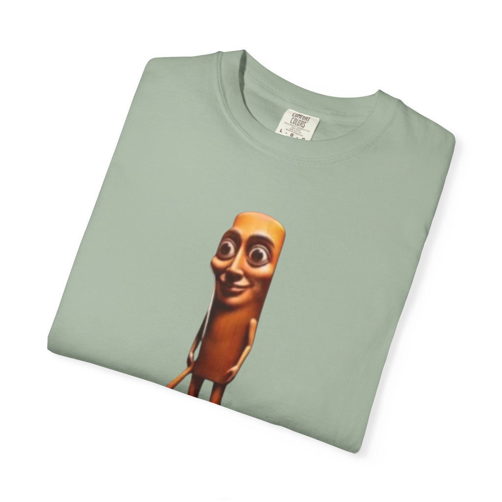 Tripple T Funny Character T-Shirt — Cute Walking Chocolate Bar Graphic Tee