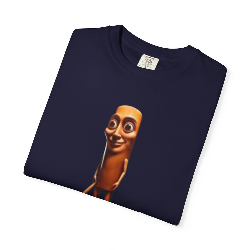 Tripple T Funny Character T-Shirt — Cute Walking Chocolate Bar Graphic Tee