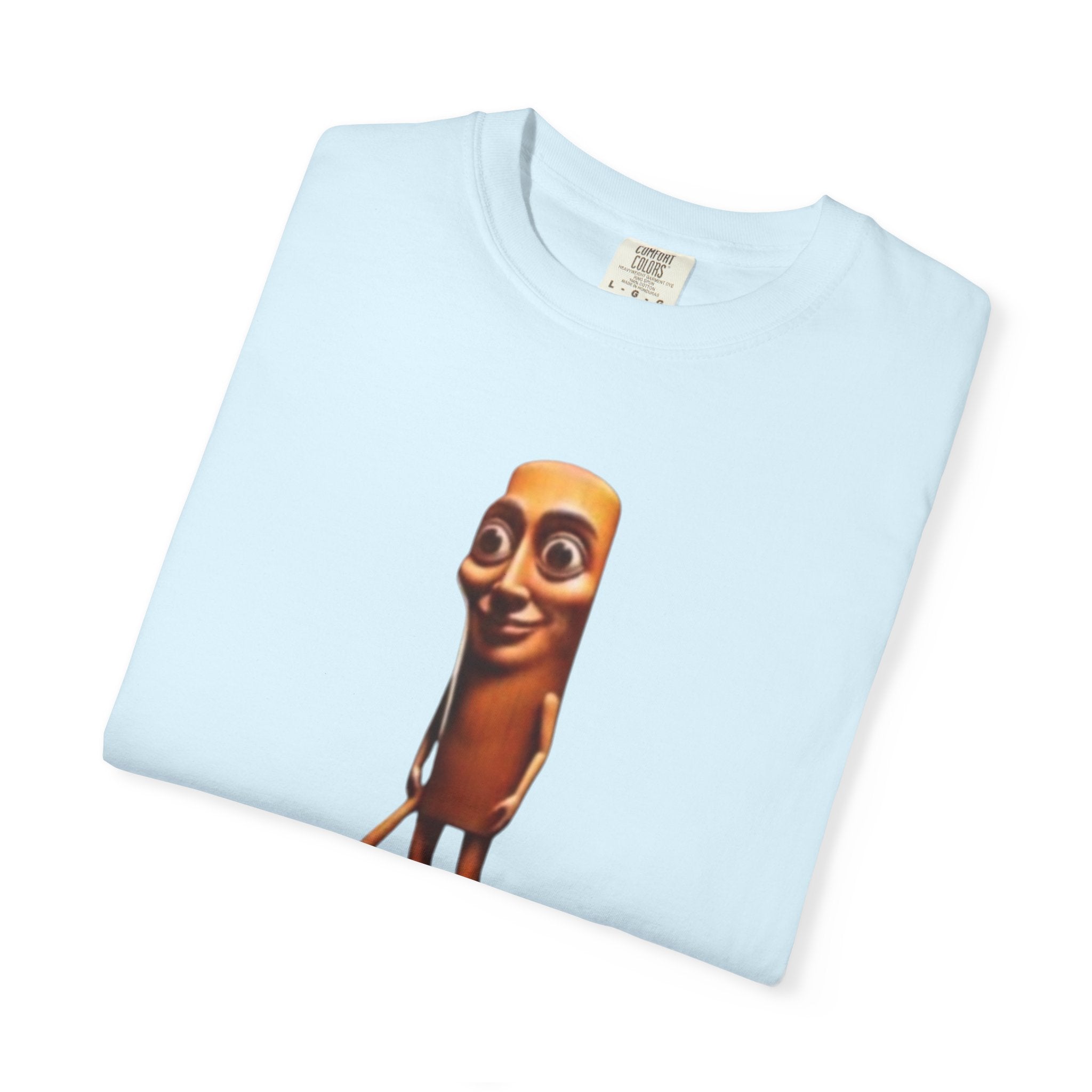 Tripple T Funny Character T-Shirt — Cute Walking Chocolate Bar Graphic Tee