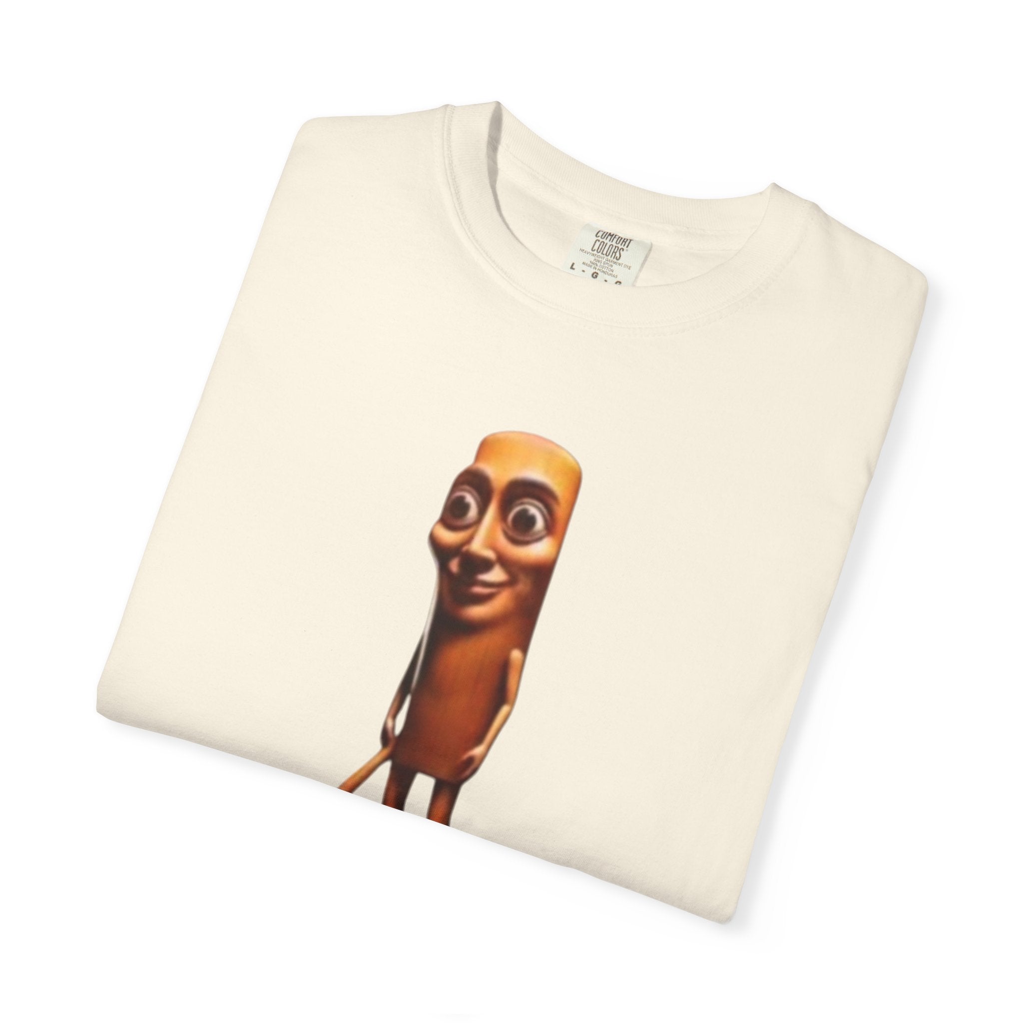 Tripple T Funny Character T-Shirt — Cute Walking Chocolate Bar Graphic Tee