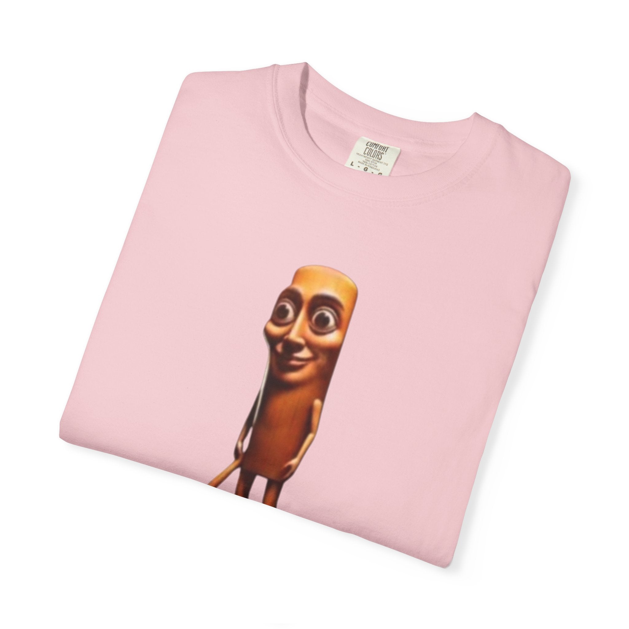 Tripple T Funny Character T-Shirt — Cute Walking Chocolate Bar Graphic Tee