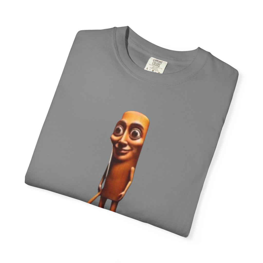 Tripple T Funny Character T-Shirt — Cute Walking Chocolate Bar Graphic Tee