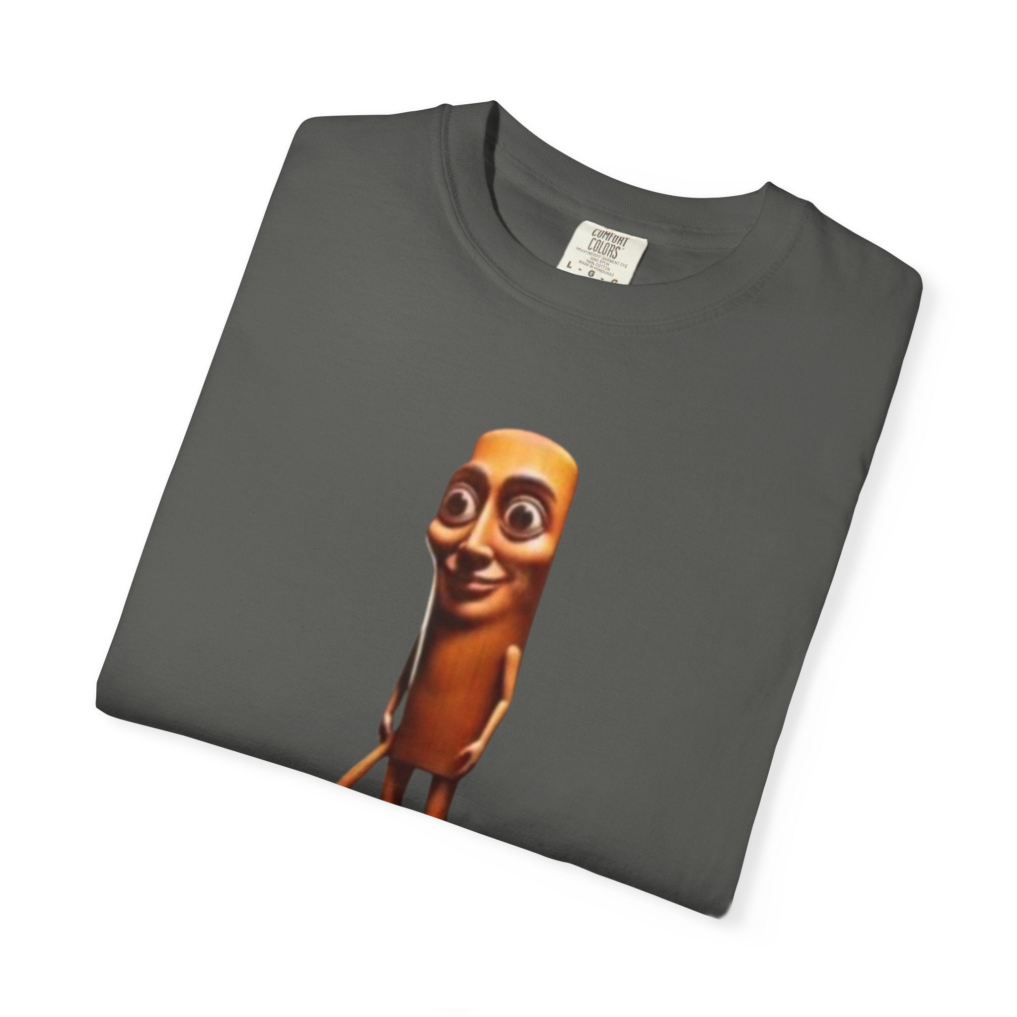 Tripple T Funny Character T-Shirt — Cute Walking Chocolate Bar Graphic Tee