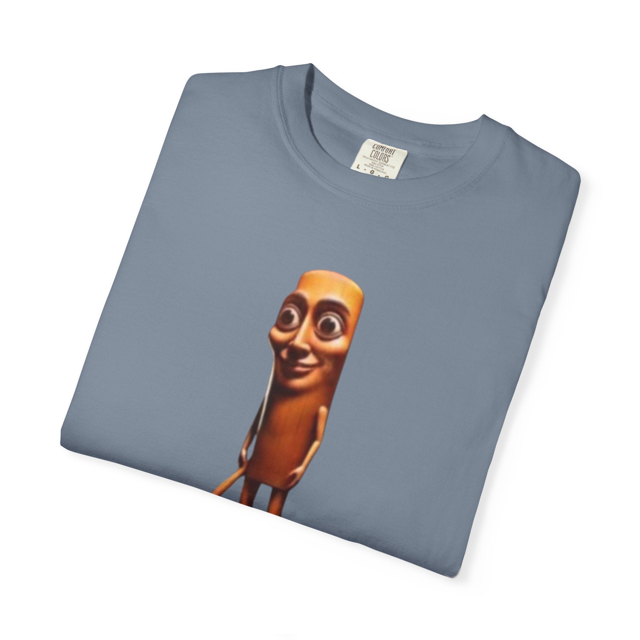 Tripple T Funny Character T-Shirt — Cute Walking Chocolate Bar Graphic Tee
